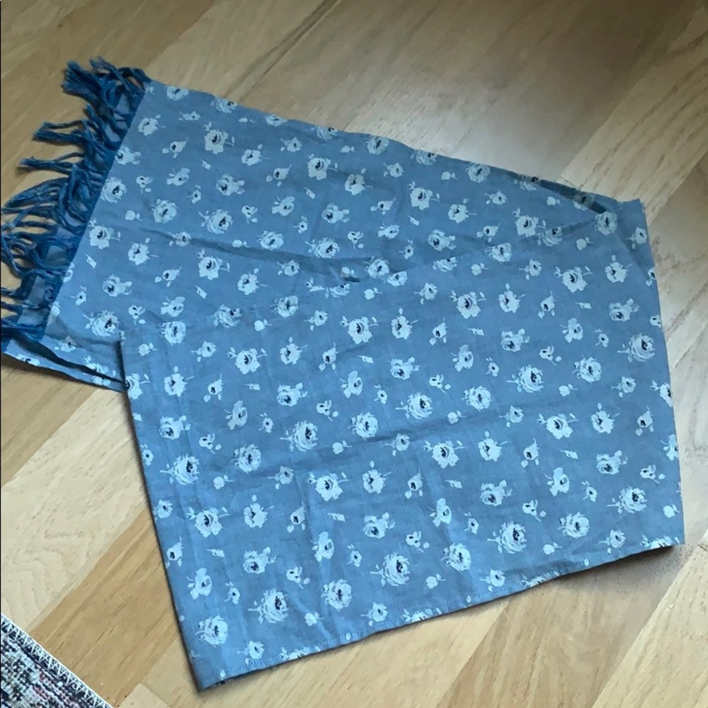 AG + Liberty Chambray Scarf